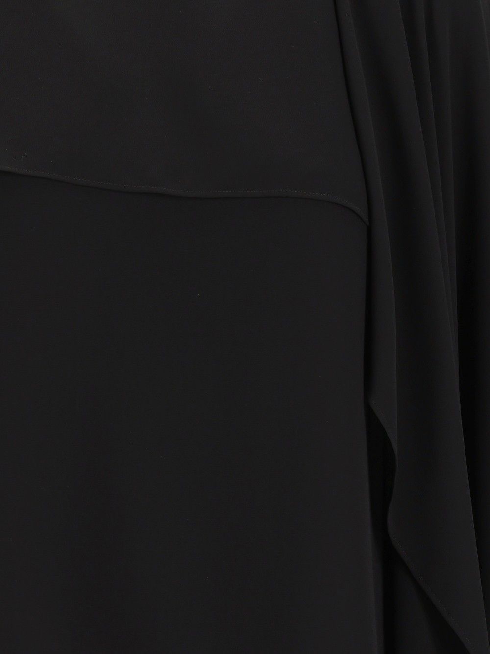 Mm6 Maison Margiela Long-Sleeved Top Tops - Black | f8ebc81713a5e057d2a1939589839696e42d5668
