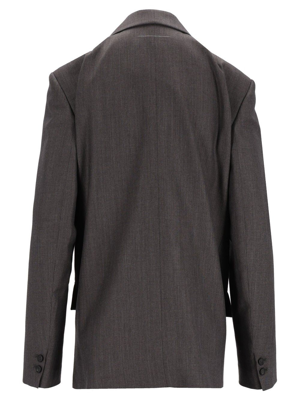 Mm6 Maison Margiela Jacket Jackets - Grey | 9f064cfe8ea82c694f69af2ceb5c0345b712c79b