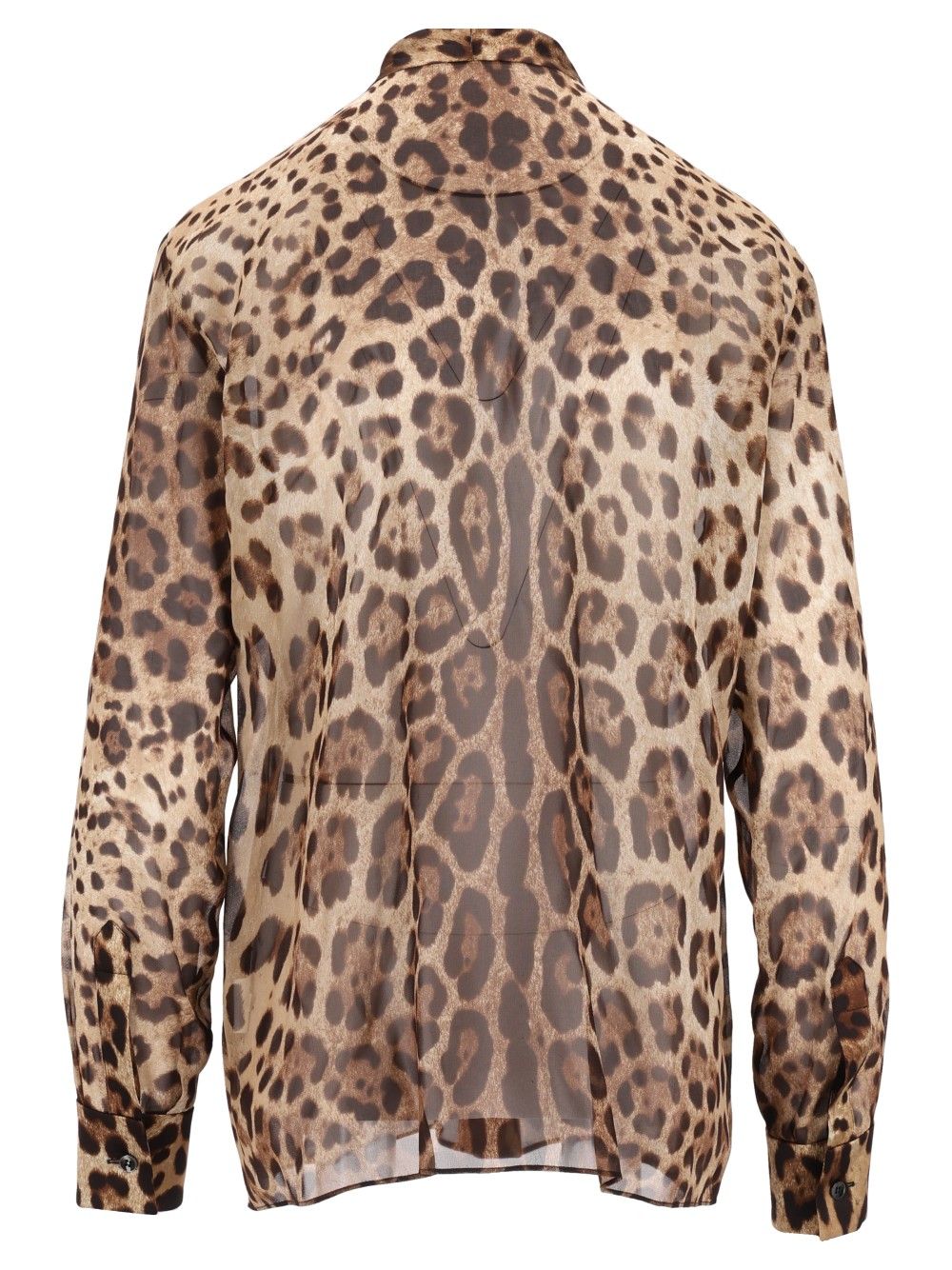 Dolce & Gabbana Leopard Print Chiffon Shirt Shirts - Animalier | 806453467ac6b52868bd4cc13c079e9d3cd4d0c2