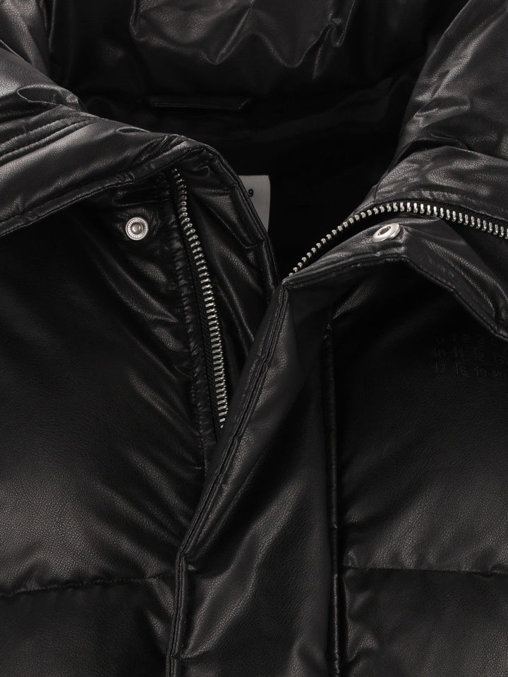 Mm6 Maison Margiela Short Down Jacket Jackets - Black | b07f35c76198ea7306836ee44e1f442516c59166