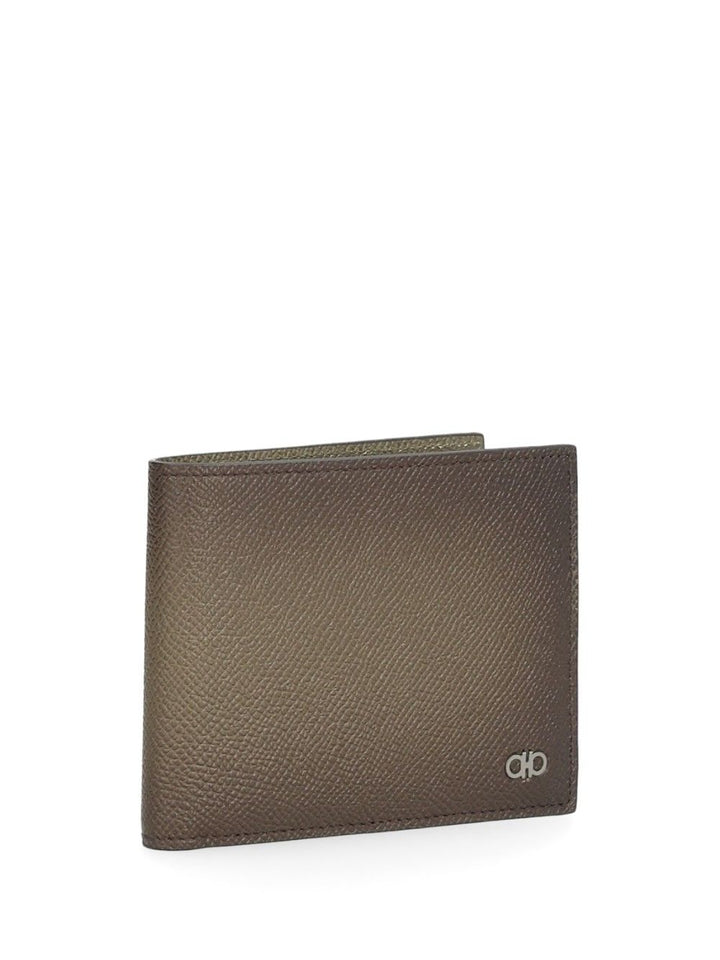 Ferragamo Gancini Bifold Wallet Wallets - Brown | a3c313fdbaa37228a57a3094915c181ed4b18da0