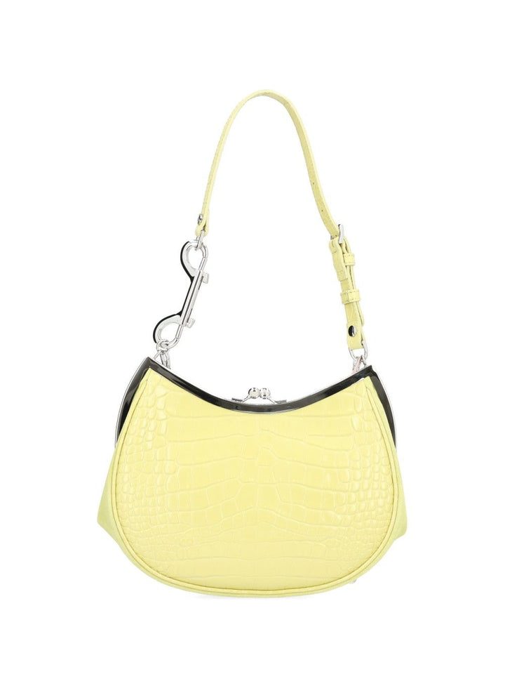 Vivienne Westwood Leather Charm Bag Shoulder Bags - Green | 1ca28a47e6f1fe131c45d26af628d72bed52ec3e