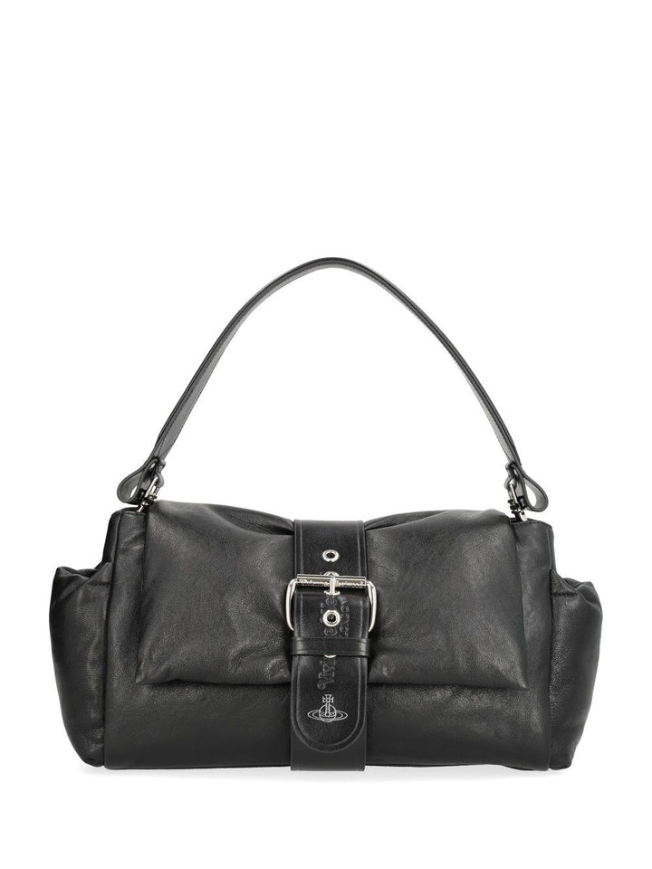 Vivienne Westwood Hazel Treasure Shoulder Bags - Black | f69c9231de2ad80bcd1d7934f57ed6b82cab285e