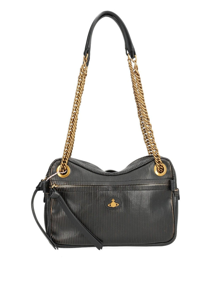 Vivienne Westwood Dolce Shoulder Bags - Black | 1b51faf6346415ba79f351e7baef65edb27171e1