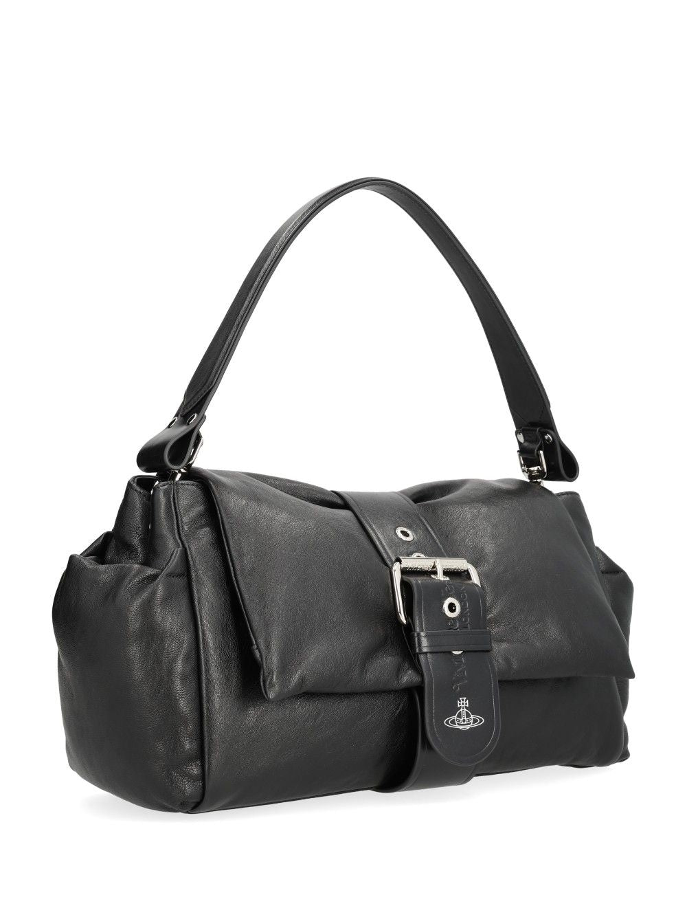 Vivienne Westwood Hazel Treasure Shoulder Bags - Black | c41345163f541007f3b921a26374d107c35fd0ba