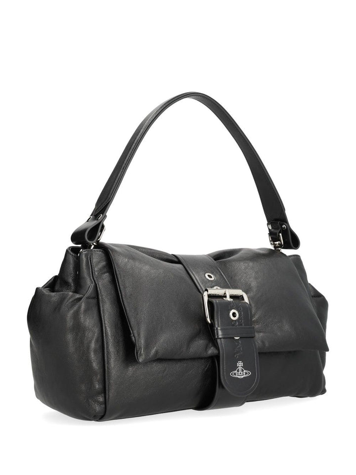 Vivienne Westwood Hazel Treasure Shoulder Bags - Black | c41345163f541007f3b921a26374d107c35fd0ba