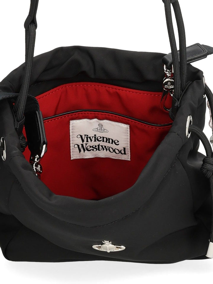 Vivienne Westwood Hilary Shoulder Bags - Black | c53f5ef4fa5b6dbf4dbad7c22208f7dca678678d