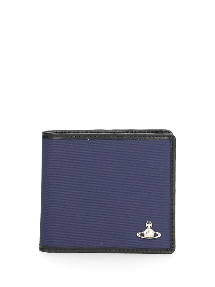 Vivienne Westwood Bifold Wallet Man Wallets - Blue | bb5cfddfd4f4e4050061e72335f147952d5da3e1