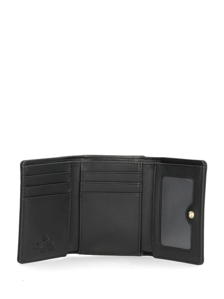 Vivienne Westwood Small Wallet With Frame Small leather goods - Black | e7980ab8557182f0e1272b8524241bb8c52940fa
