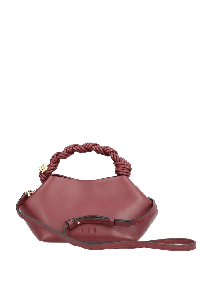 Ganni Butterfly Handbags - Bordeaux | 548b6cff63185f8ad3319c1bc25db81ac90eddd9