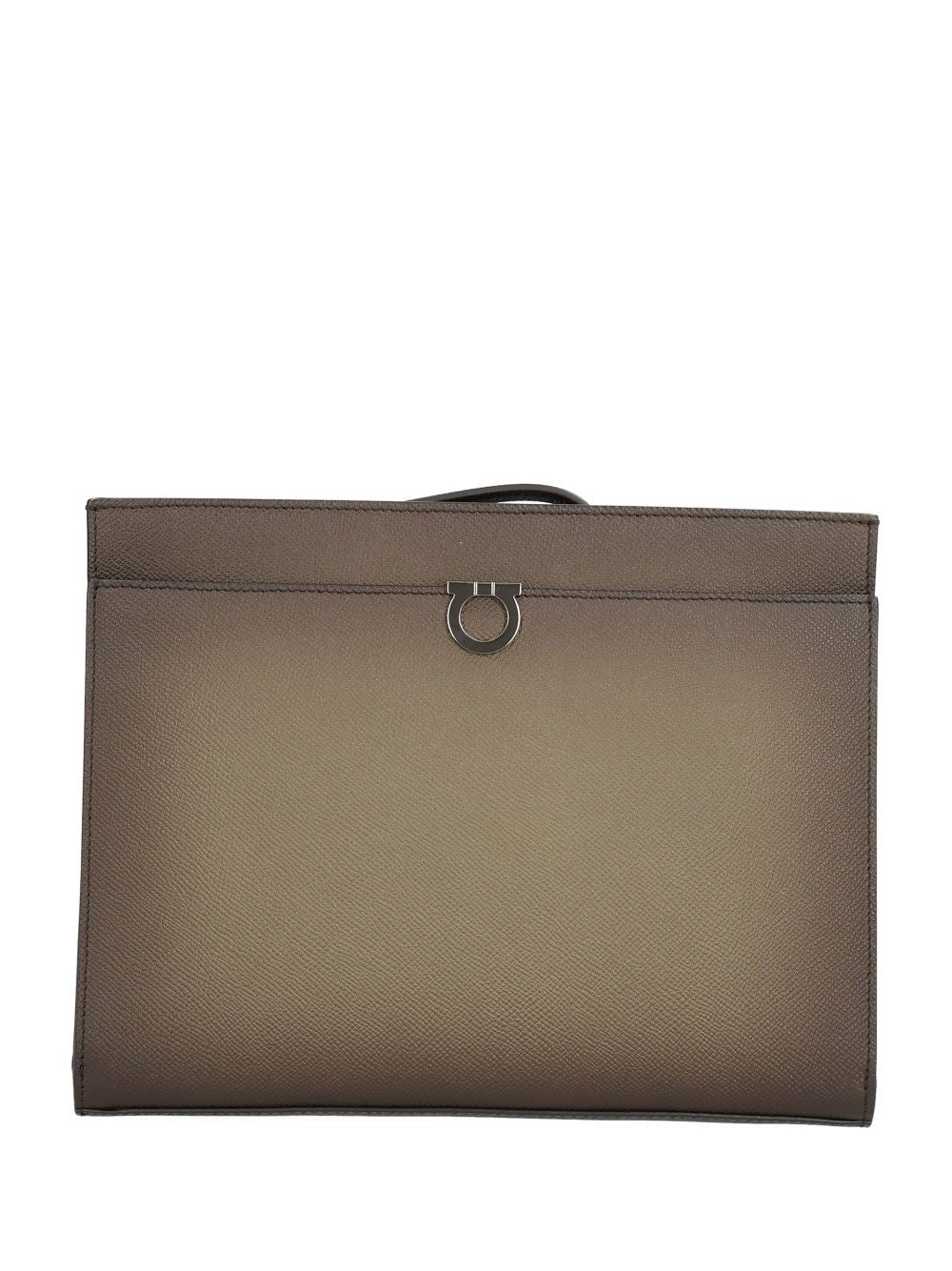 Ferragamo Gancini Pouch Small leather goods - Brown | c3b749329a8f12264427f45ce813ce611d00825b