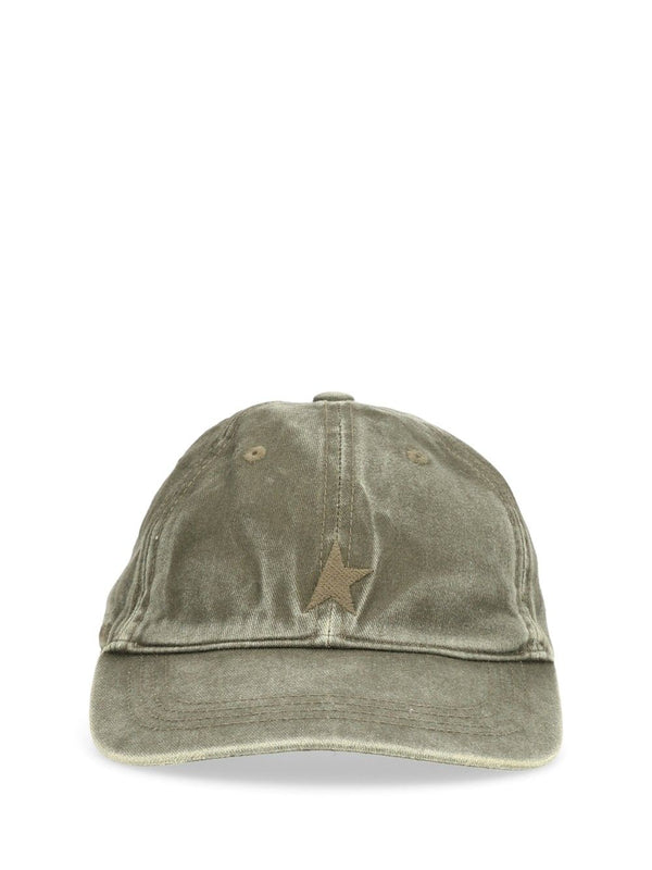 Washed Cotton Baseball Cap Hats Green