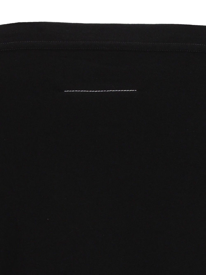 Mm6 Maison Margiela Oversized Sweater Tops - Black | b81bfbb2d5782b1df449651434dacee5924ce21d