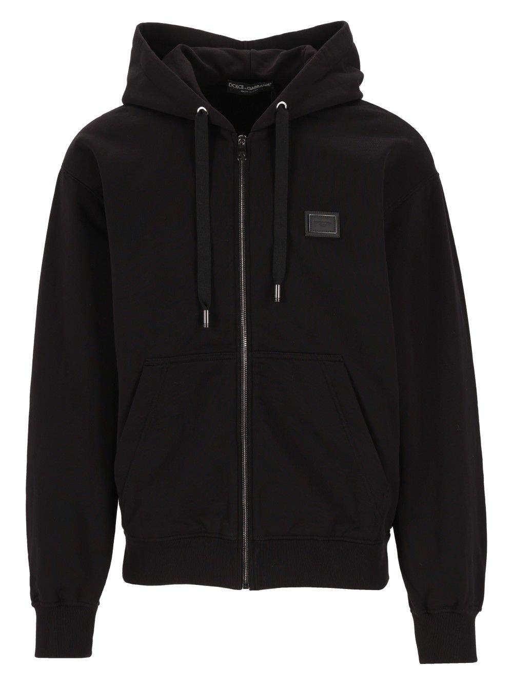 Dolce & Gabbana Cotton Hoodie Sweatshirts - Black | 693a1af844acf0d89a7893d8e09eac4656347a68