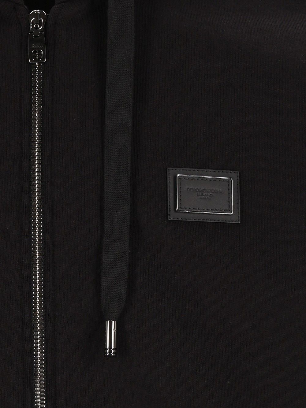 Dolce & Gabbana Cotton Hoodie Sweatshirts - Black | ed5696ac14ddb5a1cf880cc7e373df7ea5d48dbb