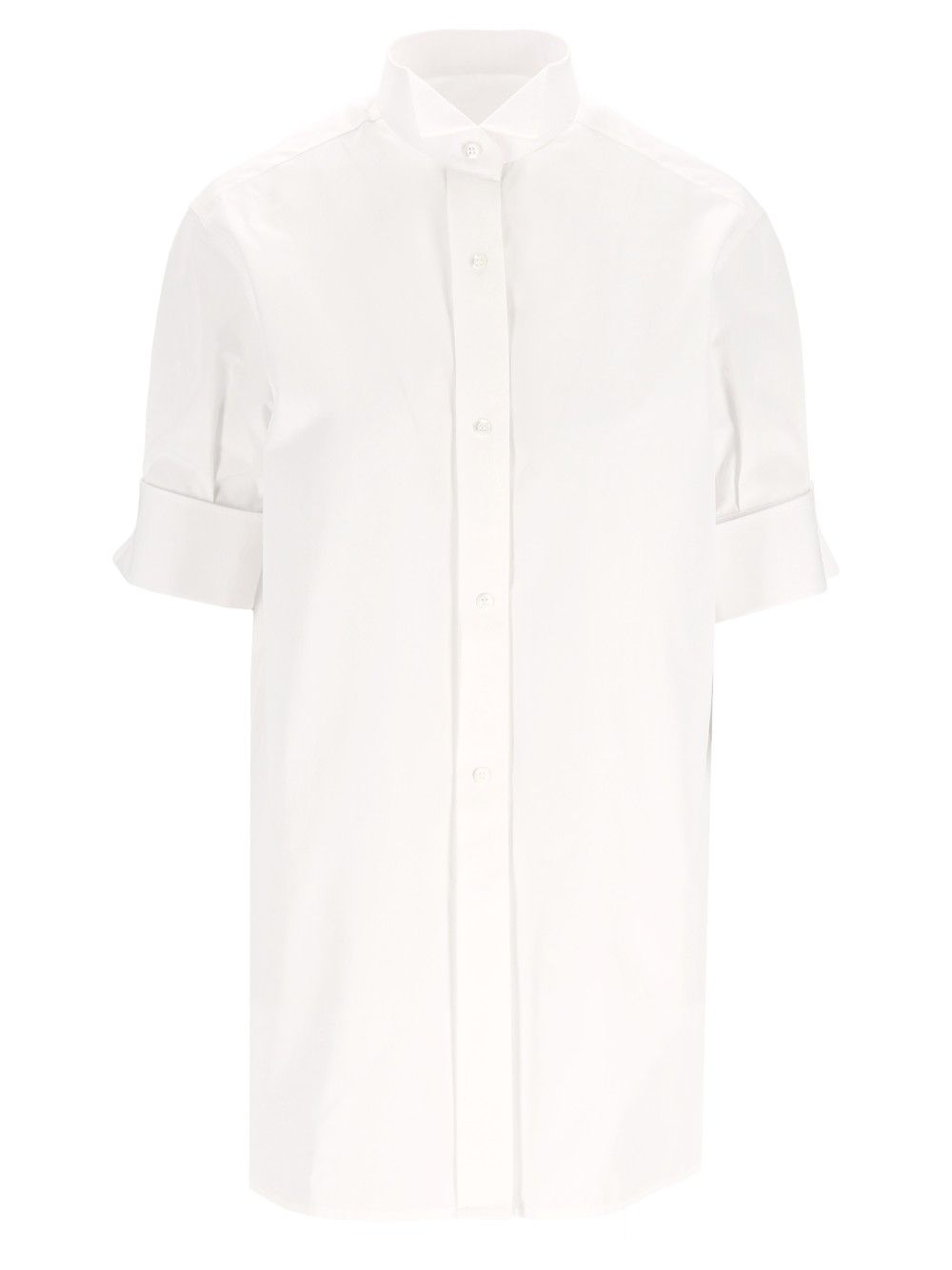Maison Margiela Cotton Poplin Shirt Shirts - White | 2f2e95e908e28c4c7b023fc912db156efa810b7a
