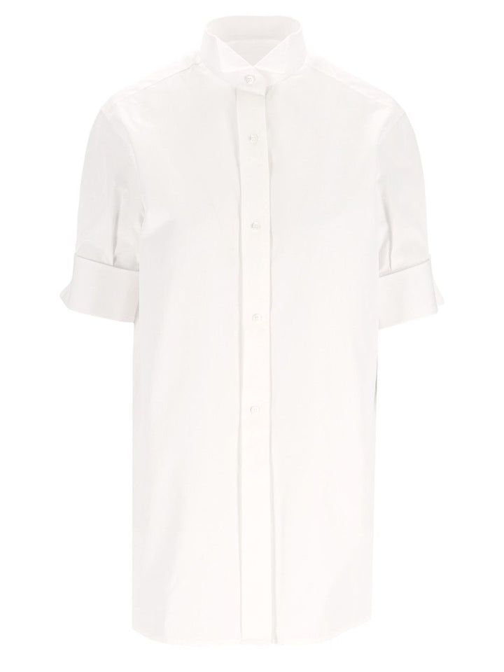 Maison Margiela Cotton Poplin Shirt Shirts - White | 2f2e95e908e28c4c7b023fc912db156efa810b7a