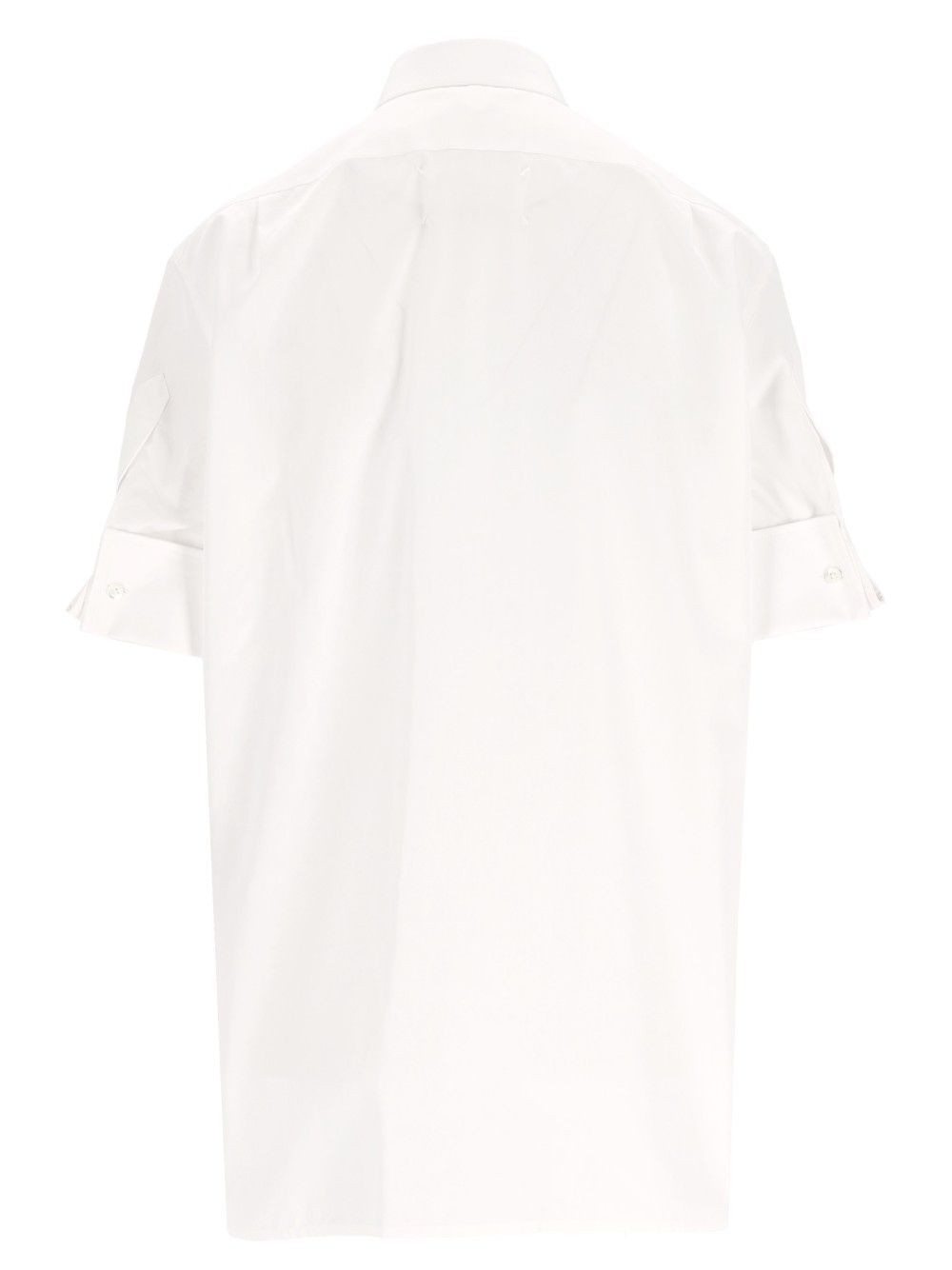 Maison Margiela Cotton Poplin Shirt Shirts - White | 52d8e9d7d090e1483a251d2c7c89b4ece2483081