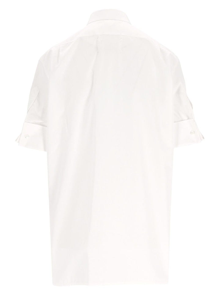 Maison Margiela Cotton Poplin Shirt Shirts - White | 52d8e9d7d090e1483a251d2c7c89b4ece2483081