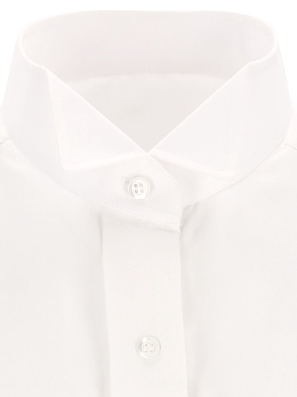Maison Margiela Cotton Poplin Shirt Shirts - White | 823d45c585558a890ffcf7a0e987d70deb1b2181