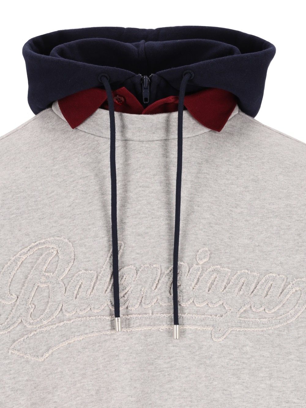 Balenciaga Layered Hoodie Sweatshirts - Grey | 18050ea4cdb18d5a8cb6813dce1acab2f3f735c4