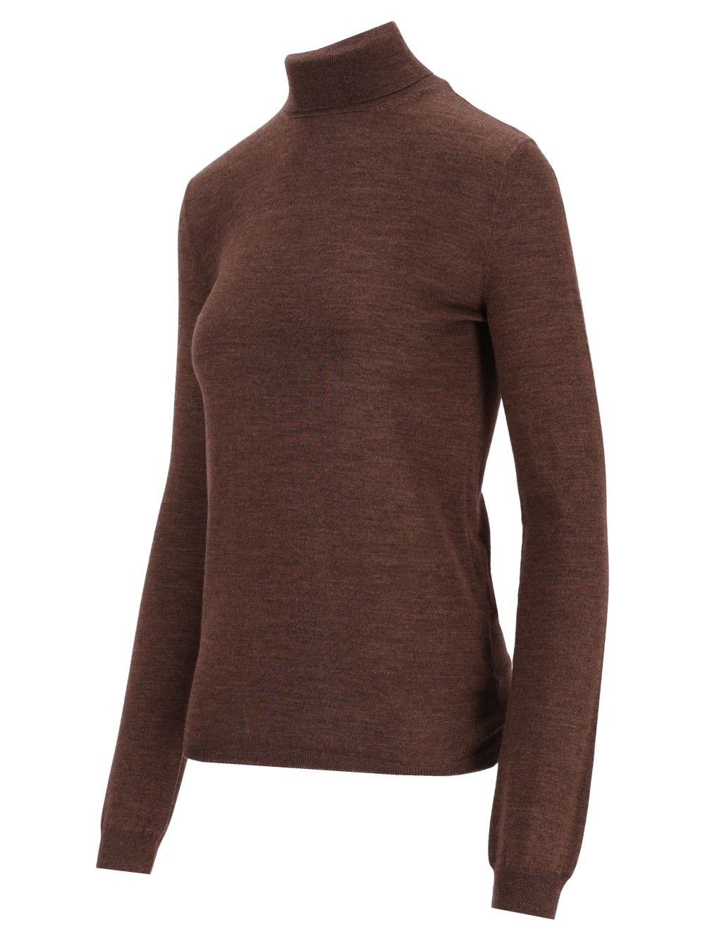 Maison Margiela Wool And Silk Turtleneck Knitwear - Brown | e34f8435836c6b20289d25ddf4acb96950d3a1d5