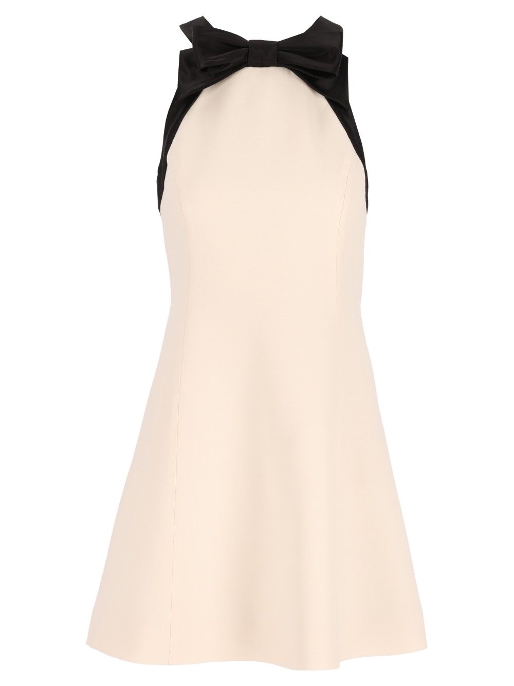 Valentino Garavani Short Crepe Couture Dress Dresses - White | faa48224f6ccabf6665d6e661167f1deee09fc6d