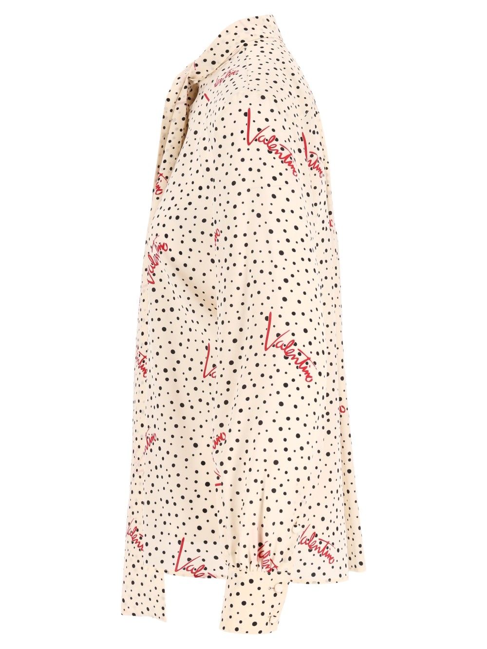 Valentino Garavani Plusdepois Bubble Crepe De Chine Shirt Shirts - White | c6ea6c31ebe77d40192c7072735c9839339ecbd1