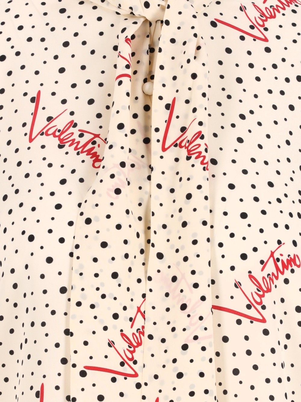 Valentino Garavani Plusdepois Bubble Crepe De Chine Shirt Shirts - White | c9a5300e7b2c26a04ce6a5b73eae155bb263b2e0