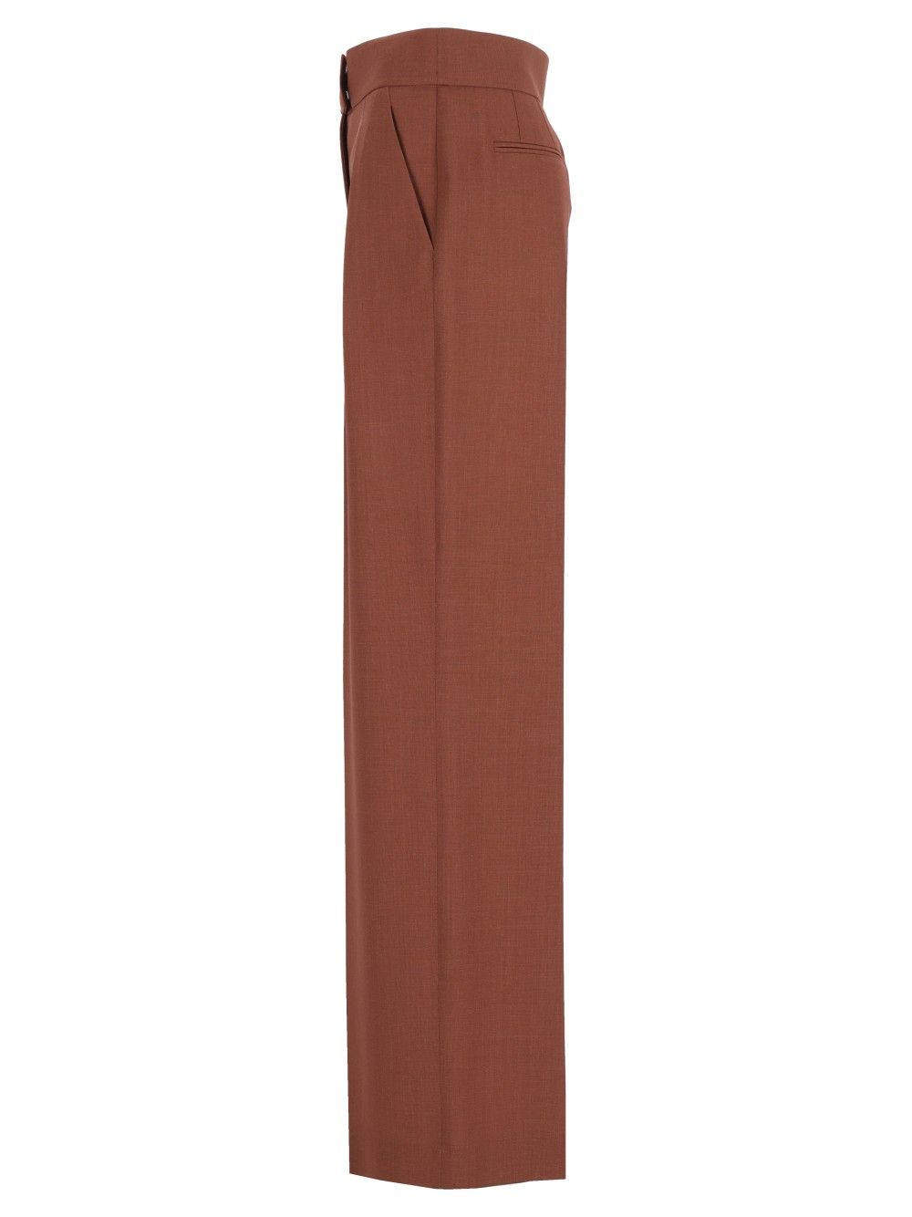 Valentino Garavani Tailored Trousers - Brown | 5ff68f9eb978c0aedf77bc9a424d3a23a33a03c9