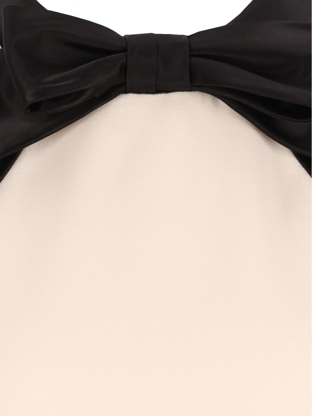 Valentino Garavani Short Crepe Couture Dress Dresses - White | 2f6a3bfabf63332ef551bc62421e2d916f2420b0