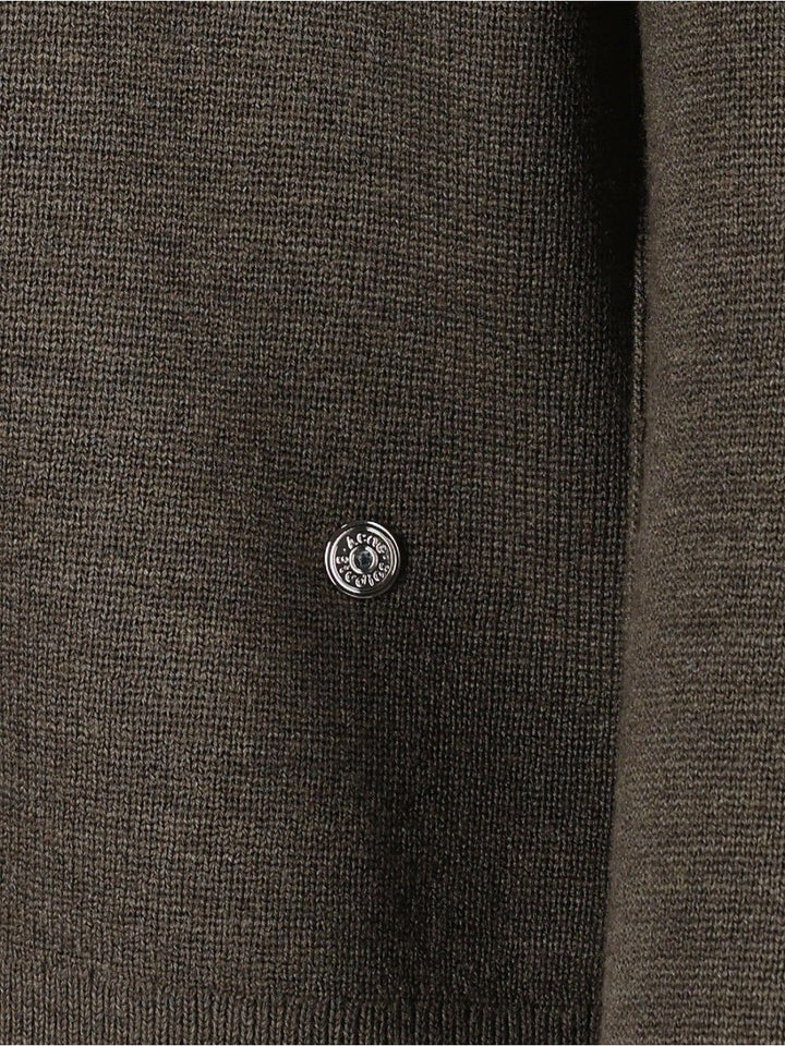 Acne Studios Merino Wool Sweater Knitwear - Grey | 7937b7ffbc072ae10288a5a018b20456a4948a9a