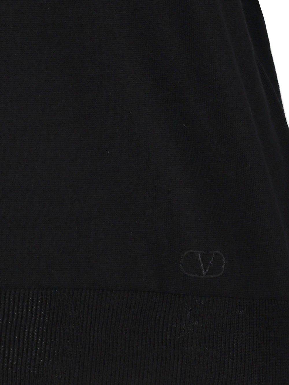 Valentino Garavani Vlogo Signature Sweater Knitwear - Black | 000b73625e5005ce63f03bc475932bc6328eef2b