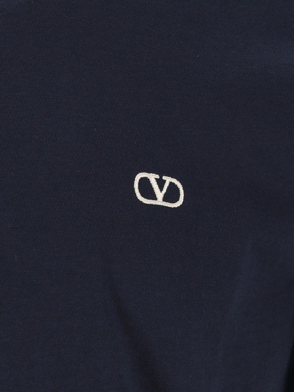 Valentino Garavani Cotton Jersey T-Shirt - Blue | 3d262efc8f9b3c9a1b56f54fba24f0212d03f5d9