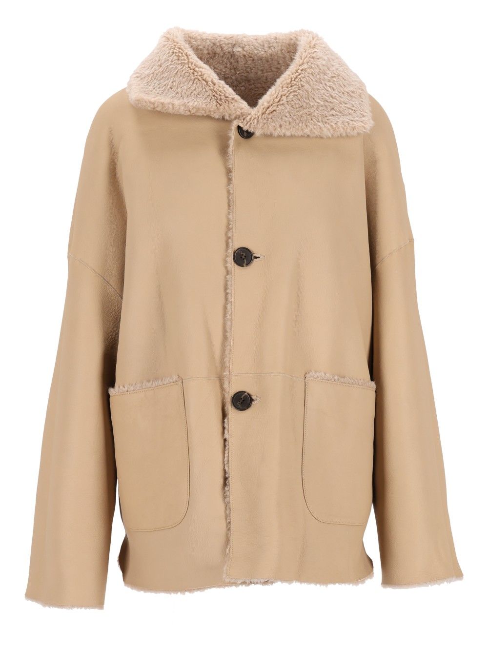 Arma Isabella Merinillo Alba Nappa Jackets - Beige | 46291ba98ebdeb0969793f7251487da8ee32e196