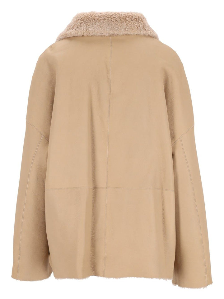 Arma Isabella Merinillo Alba Nappa Jackets - Beige | 17a1d296cb85dcfd8cb14eeb6c6fa978fb341b28