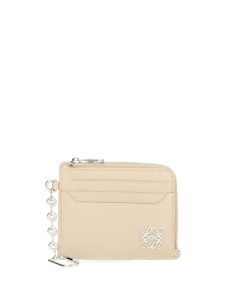 Loewe Anagram Square Card Holder Small leather goods - Beige | 687887934c0c36bb3921fe8abf6ad41aae114da5