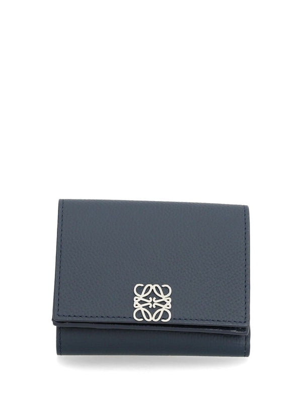 Trifold Wallet Blue