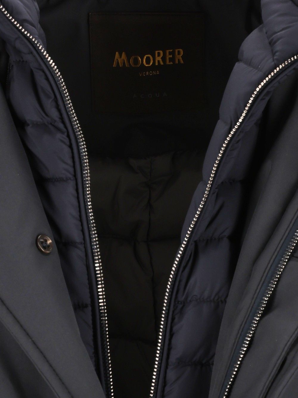 Moorer Reis-Ads Coats - Blue | fb130d8dceb6efdff3ac932787ce6dcec28b11d7
