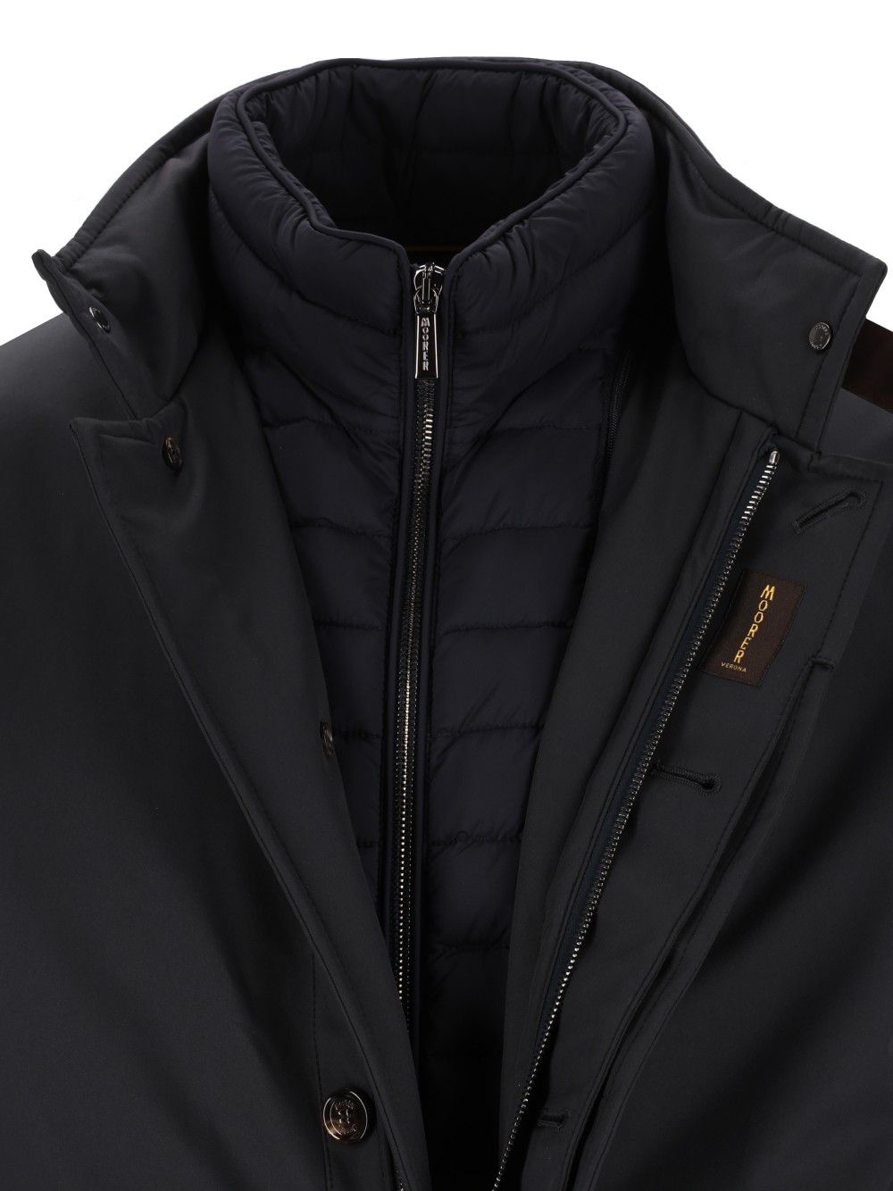 Moorer Reis-Ads Coats - Blue | 800b8e428105977b692f91b077ec762aa2138326