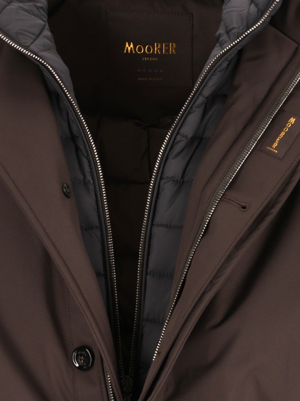 Moorer Reis-Ads Jackets - Brown | bbd2c240f198ff6e2811702f28f6847475cc2b7a