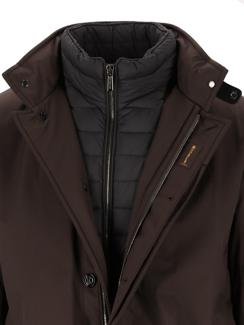 Moorer Reis-Ads Jackets - Brown | 1d331ccba4b2e46fe2d8314bbe7156fde9e4f7be