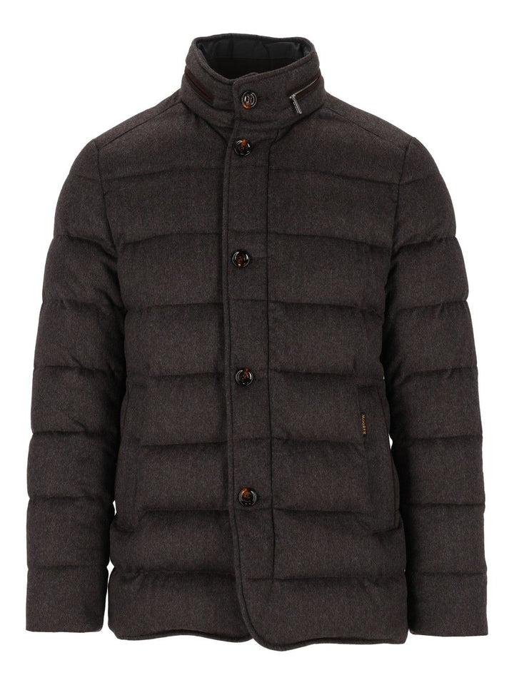 Moorer Nolde-Ls9 Jackets - Brown | 41ff6948d46b2fe9557f8b4981e0ed5124faccf3