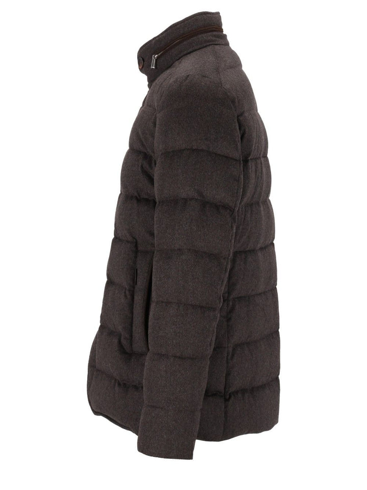 Moorer Nolde-Ls9 Jackets - Brown | 9b048dfa91a638104fced2d9fc9763ca4265a9ec