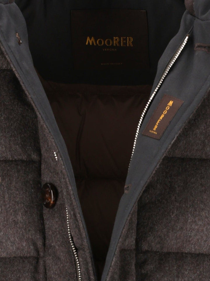 Moorer Nolde-Ls9 Jackets - Brown | e3588d659e06dbe3751329517b65b7136bbf3167