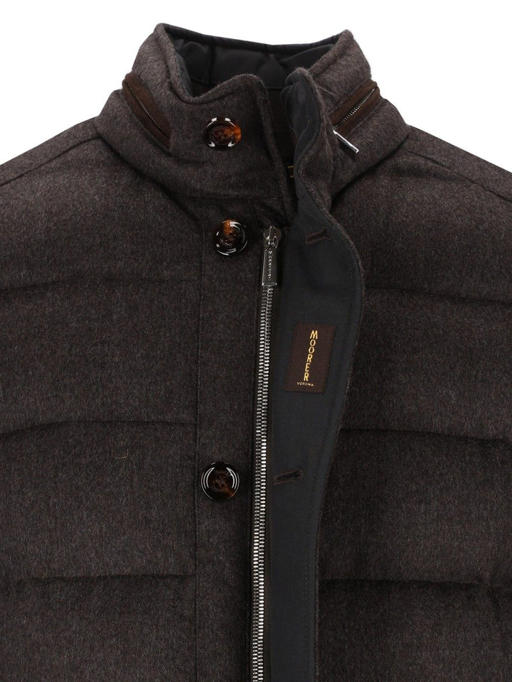 Moorer Nolde-Ls9 Jackets - Brown | e01e0b62ec8e449dc40eb4b55b655bd6140f5459