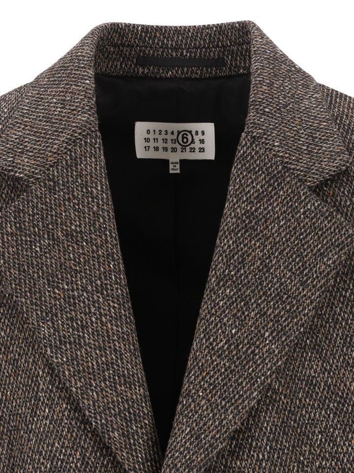 Mm6 Maison Margiela Jacket Jackets - Brown | 56c8da40f0802d92974f83770ce503ee8419910d