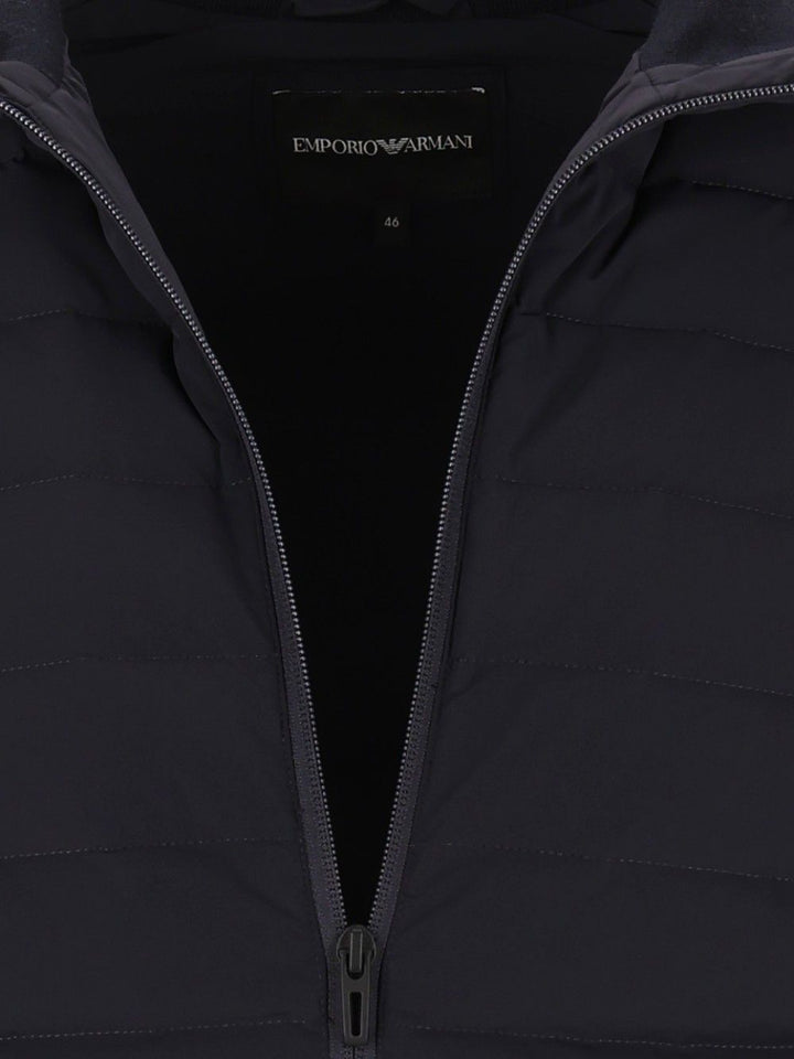 Emporio Armani Down Jacket Coats - Blue | 2d745d3bc527c25aae92f05ca4445ed0e16e0737