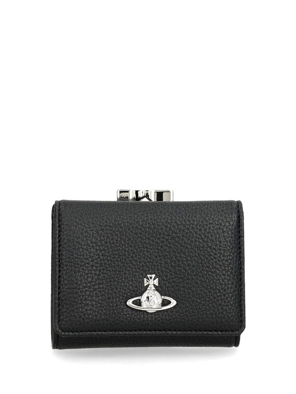 Small Wallet With Frame Wallets Black