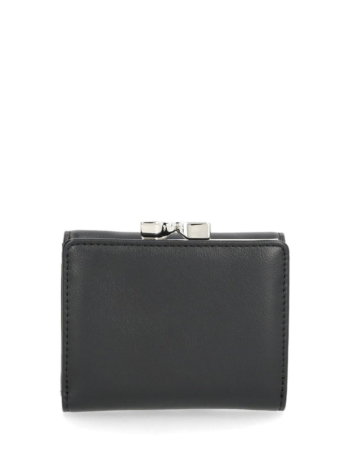Vivienne Westwood Small Wallet With Frame Wallets - Black | fd5d80793e65d90c1af49cb4cb6d46830c7843a0
